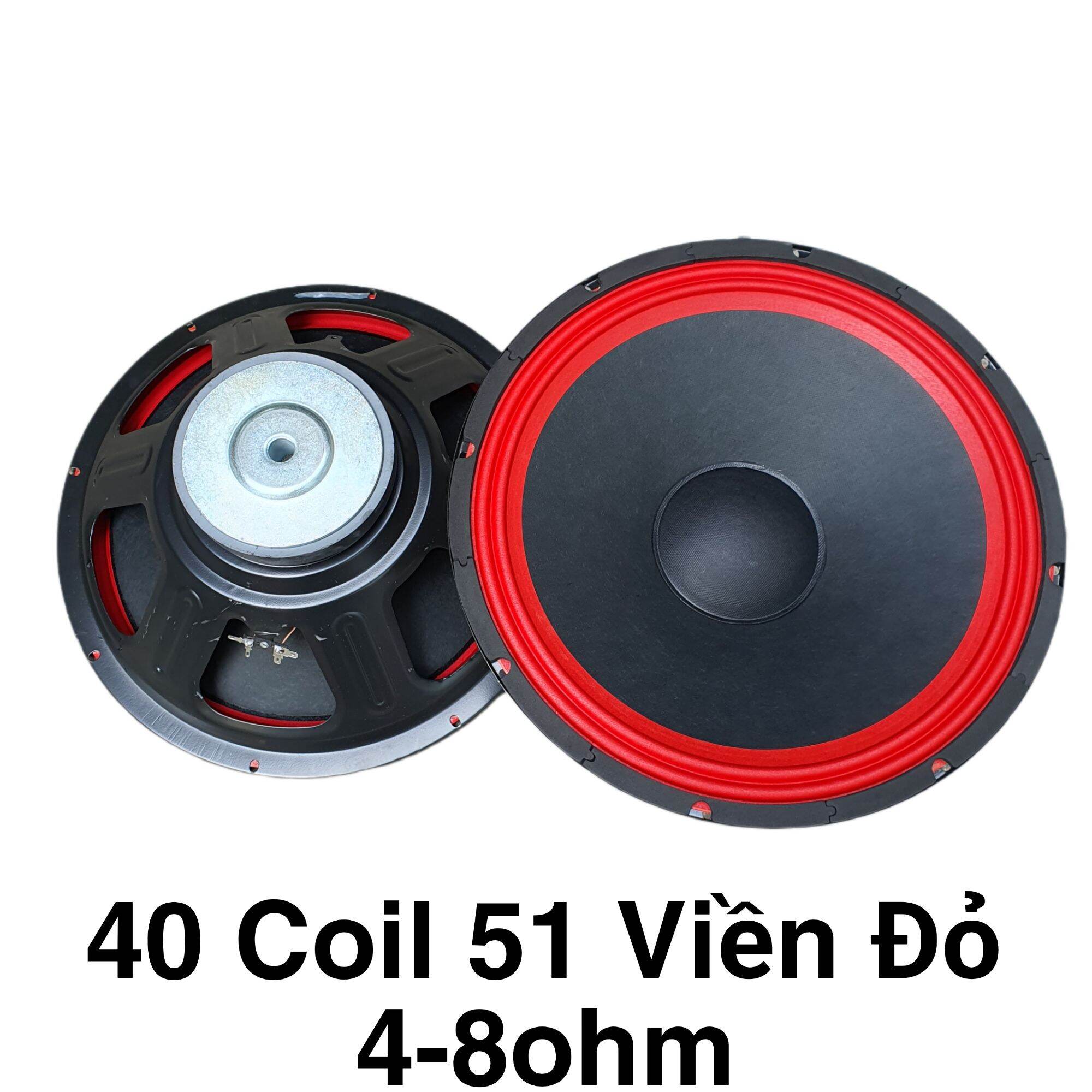 Loa bass 40 coil 51 từ 140 sườn sắt