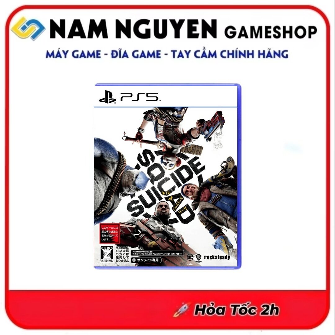 Đĩa Game PS5 | Suicide Squad: Kill the Justice League (Đi Cảnh 1-4 Players)