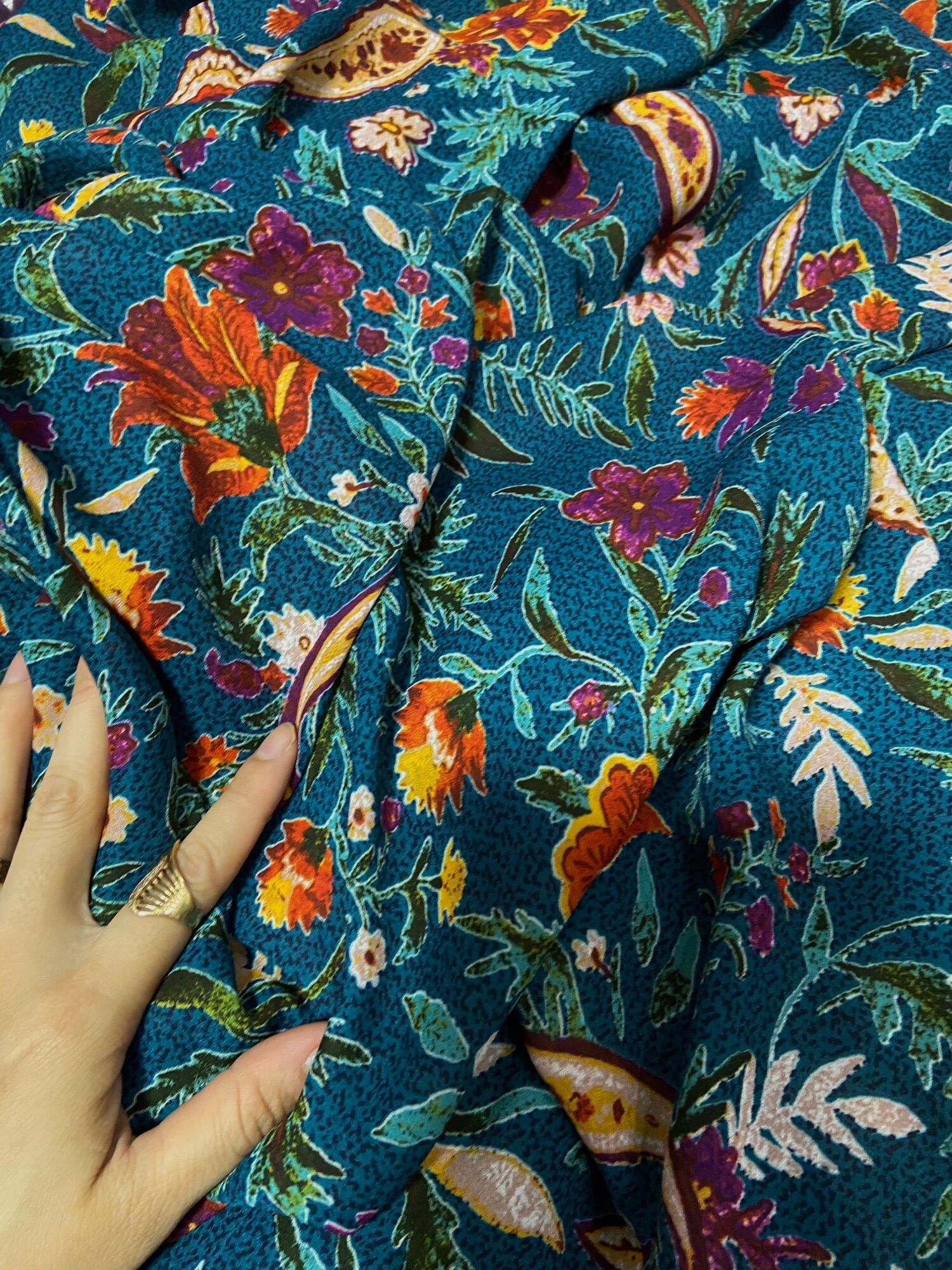 1m9 Vải von cát suông rũ sang đẹp khổ 1m5