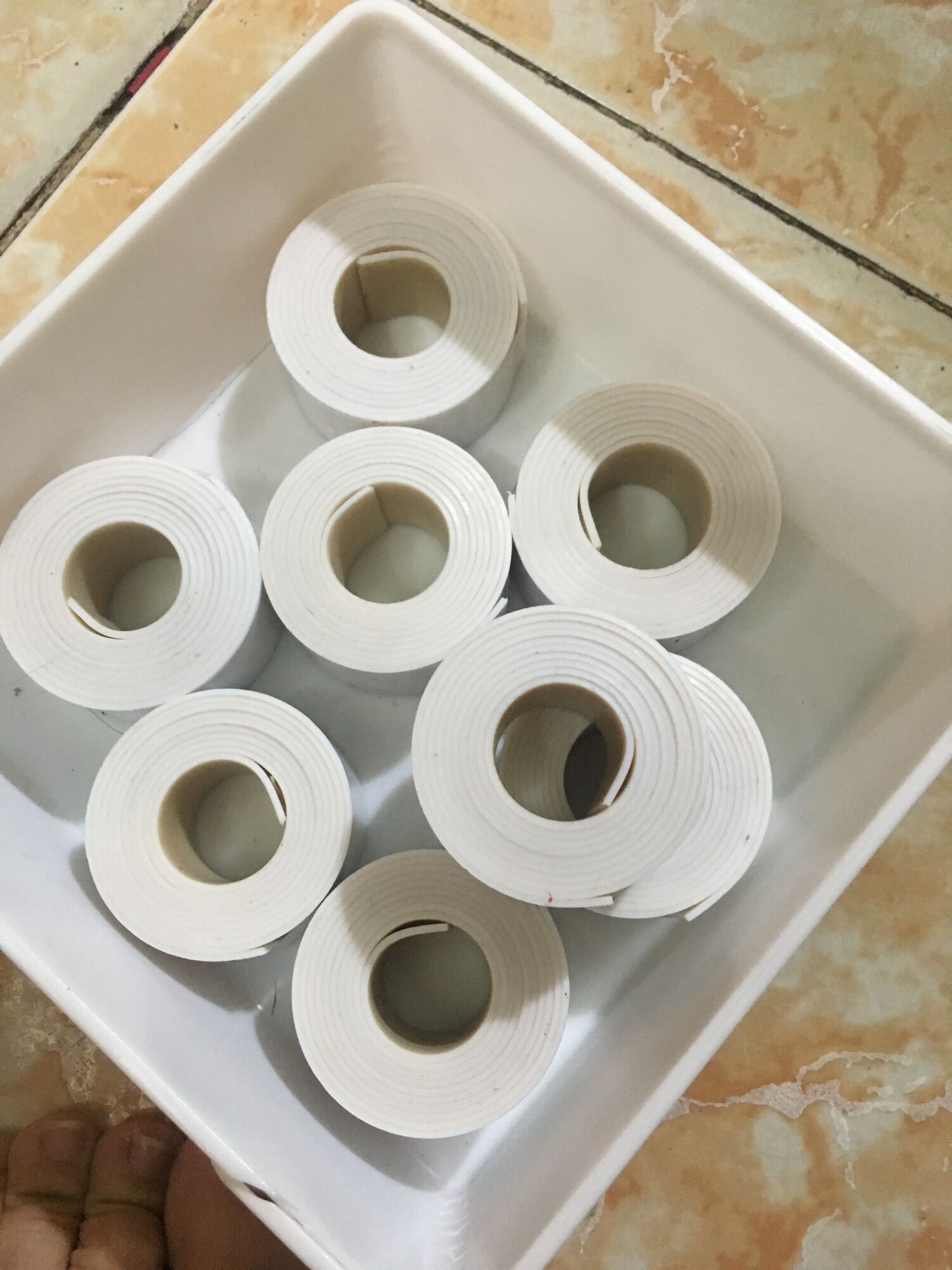 Combo 30 cuộn nhựa dán chân vịt loại 0.5MM