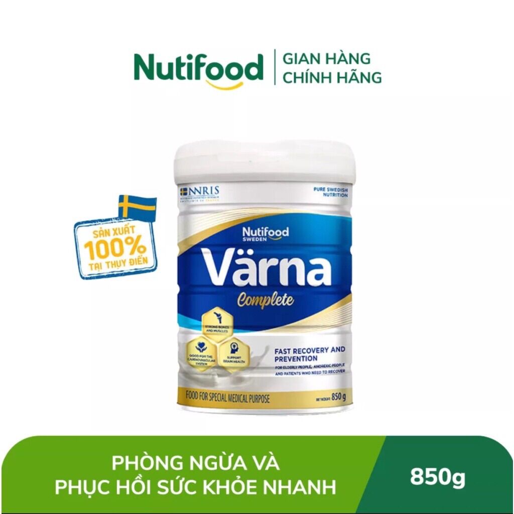 Sữa bột Varna complete lon 850g