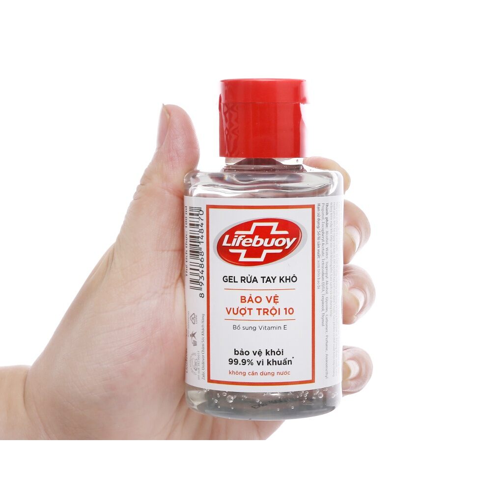 Gel rửa tay khô lifebuoy 100ml