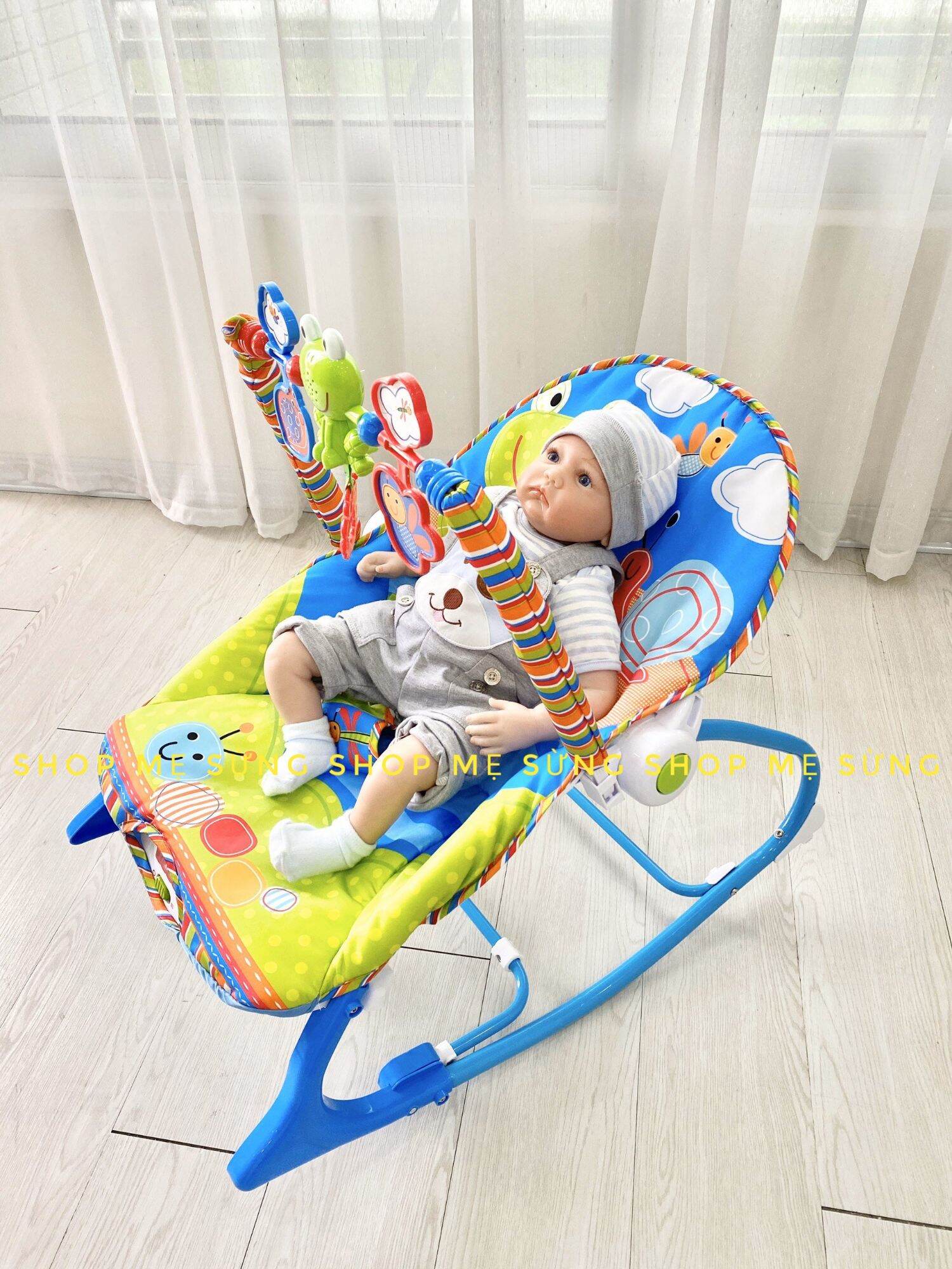 GHẾ RUNG MYBABY CHO BÉ