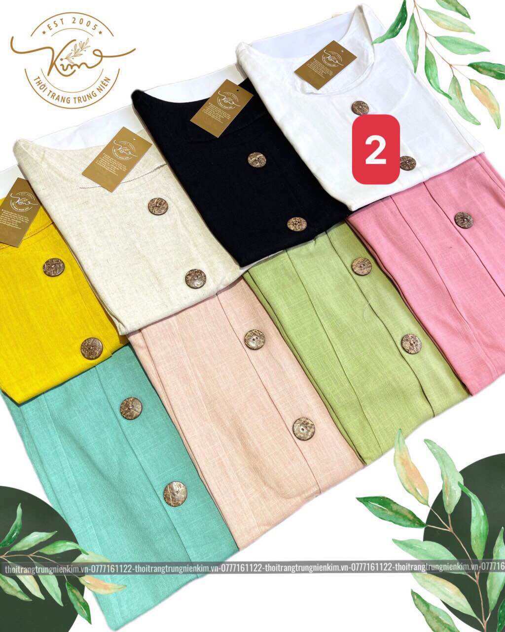 Sét linen xinh