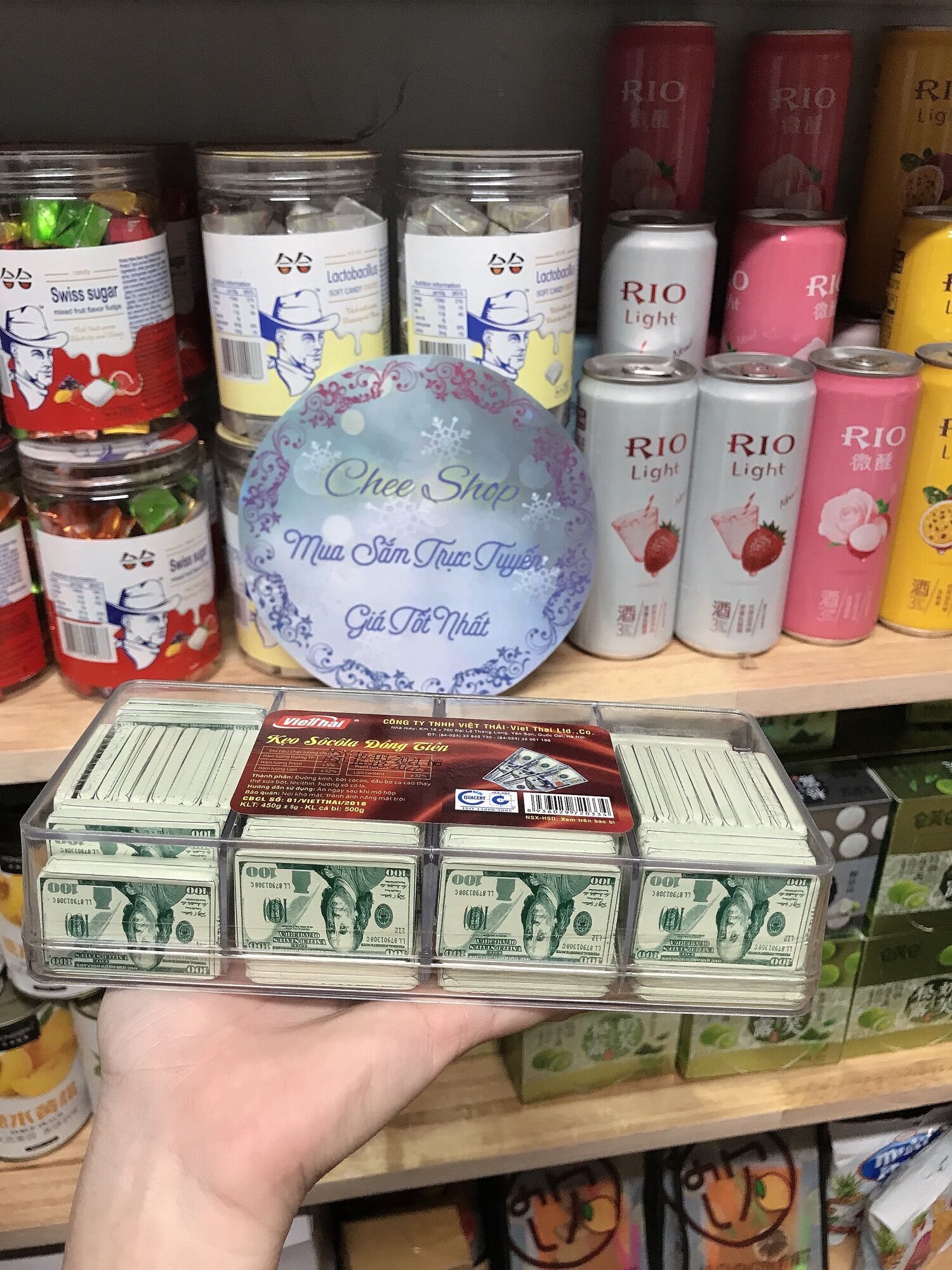Kẹo Socola Đồng Tiền Đô La 💵 ( 130 Chiếc ) 500g