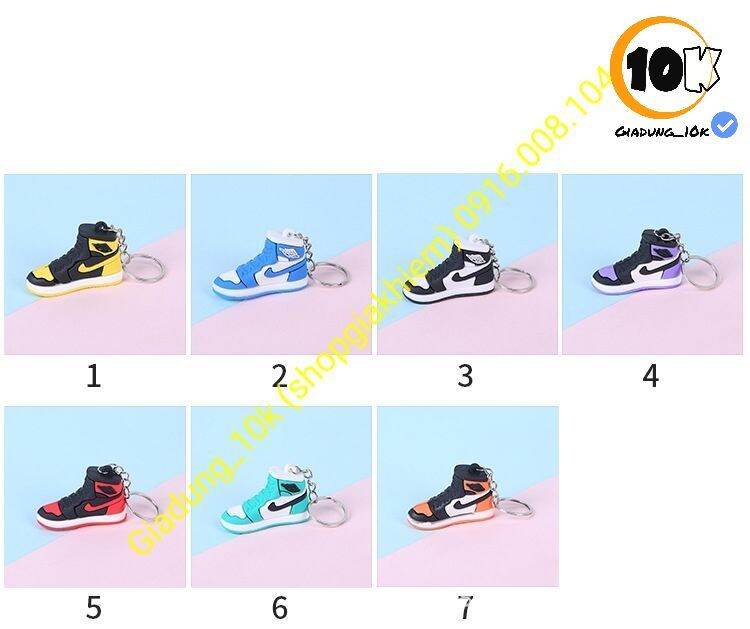 Móc khóa hình chiếc giày cute chất lượng (4.1cm)