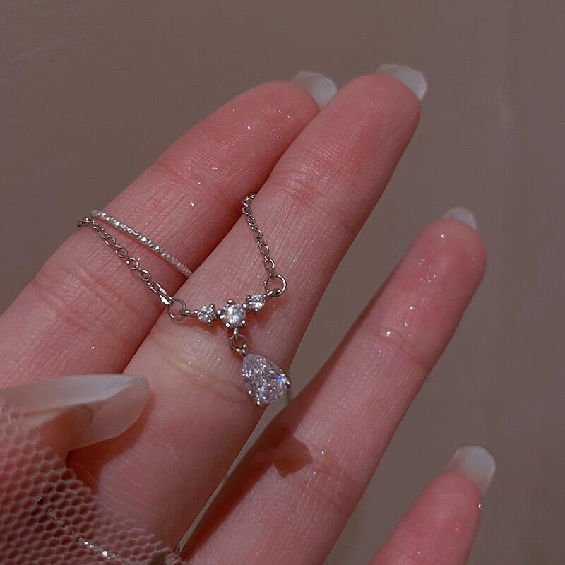 Dây chuyền giọt nước ver.3 Choco Jewelry