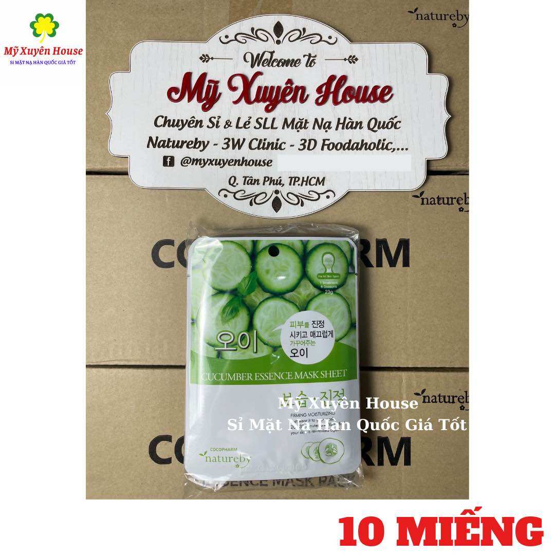 Mặt Nạ Natureby Hàn Quốc Chính Hãng 10 Miếng