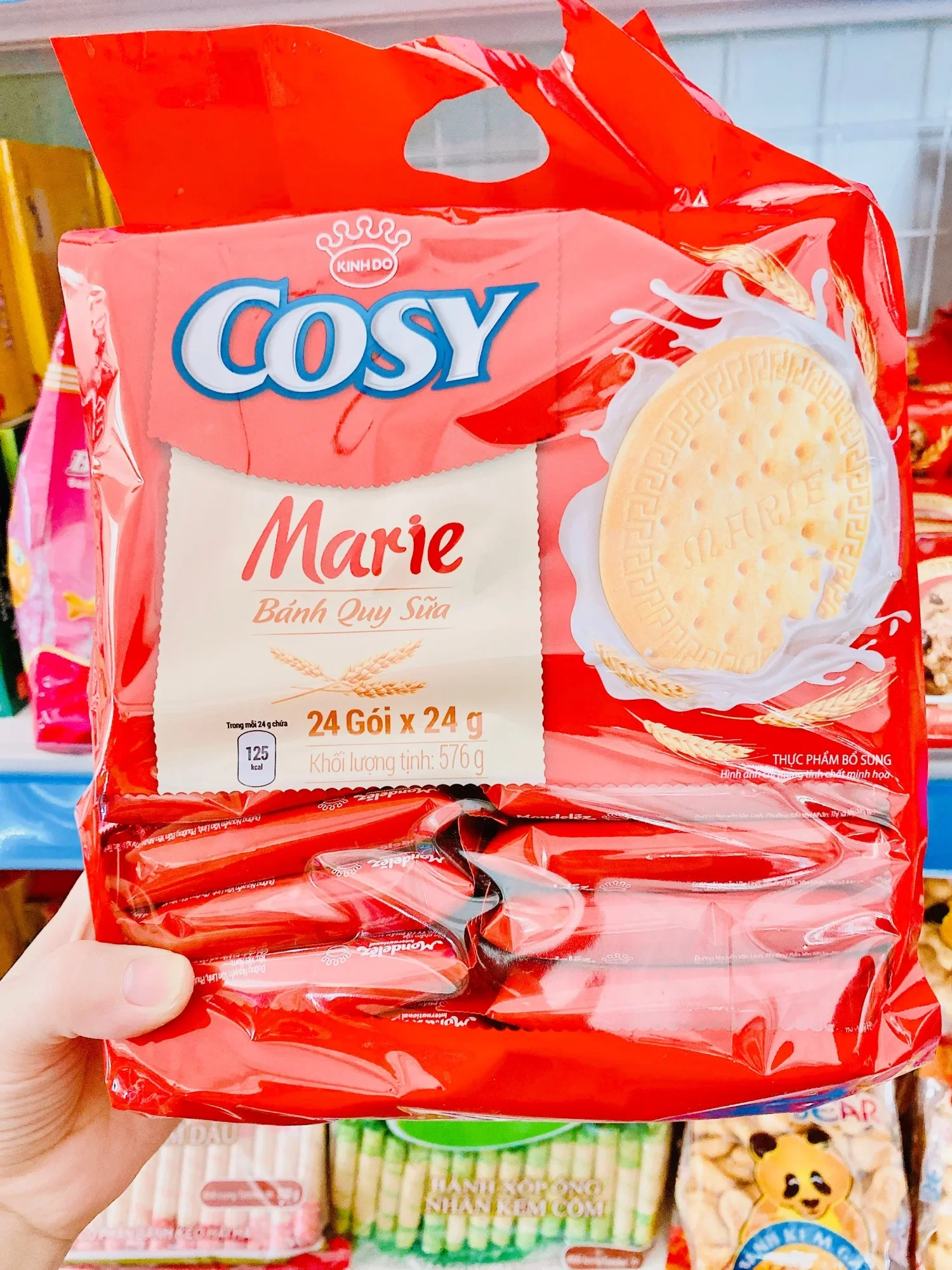Bánh Quy Sữa Cosy Marie Túi 576G
