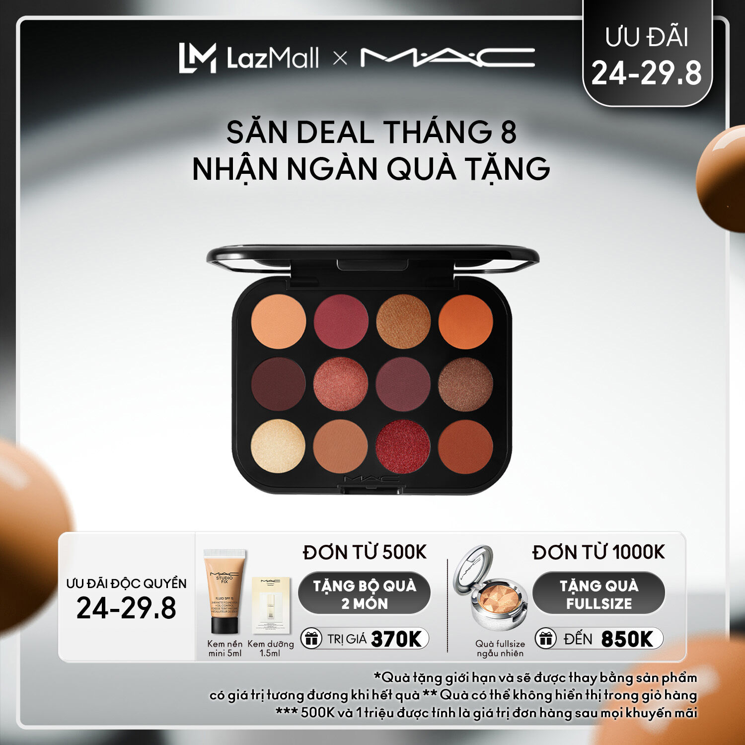 Bảng phấn mắt MAC Connect In Colour Eye Shadow Palette - Eyeshadow, 12.2g