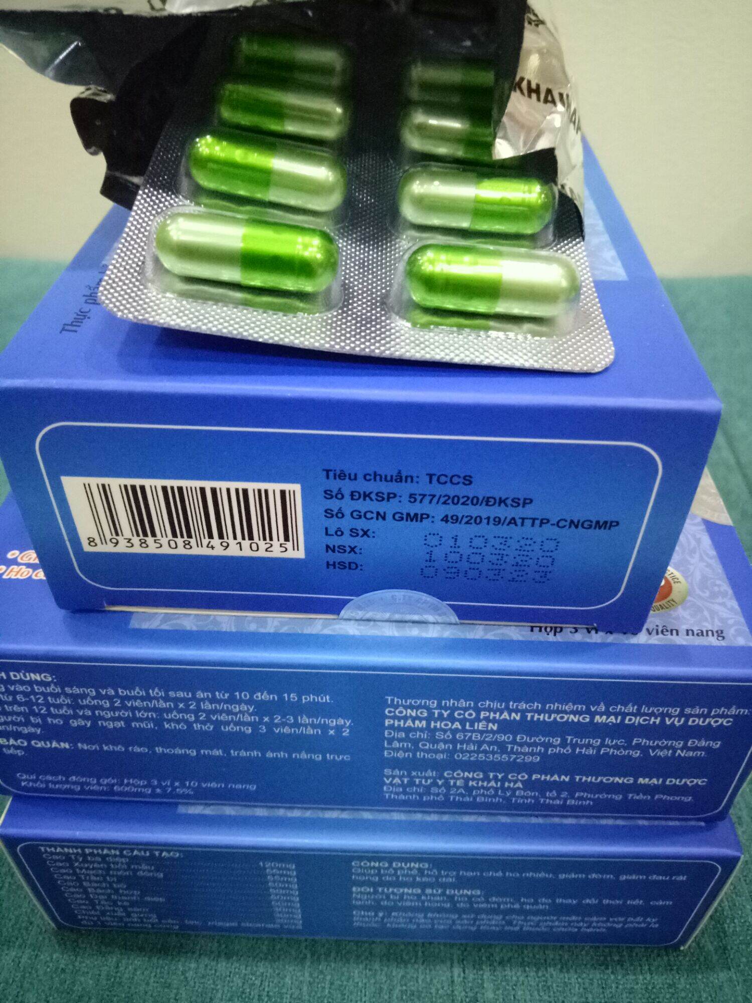 [HCM]Bổ Phối - Viên Ích Phế Đan