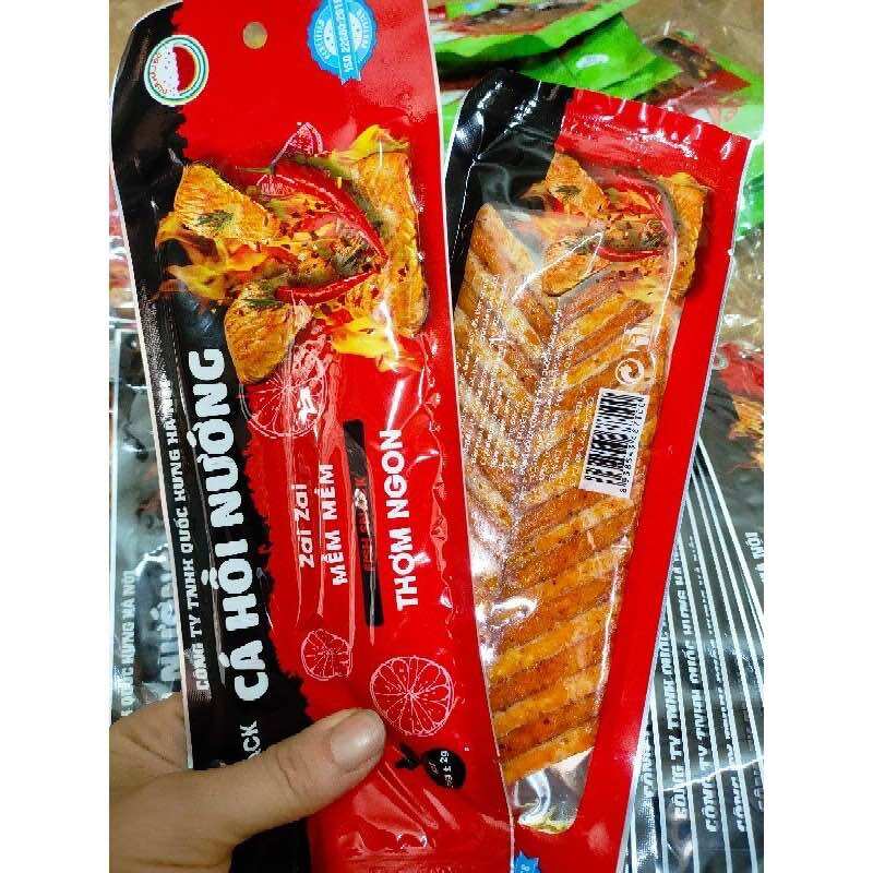 Bịch 10goi snack cá hồi thơm ngon