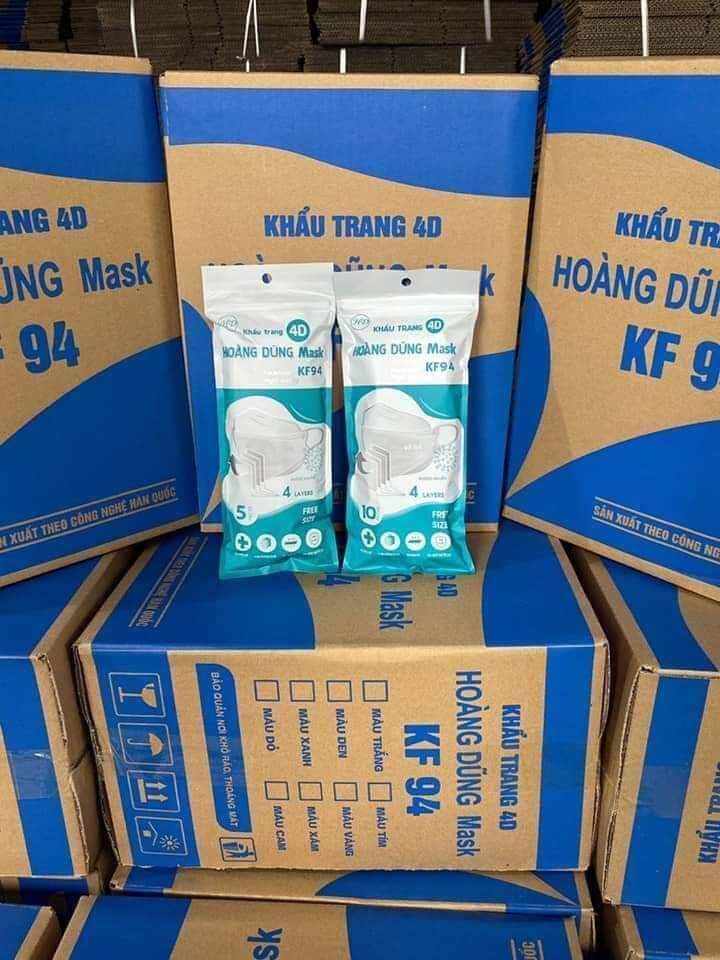 10 CÁI KHẨU TRANG KF94 HOÀNG DŨNG