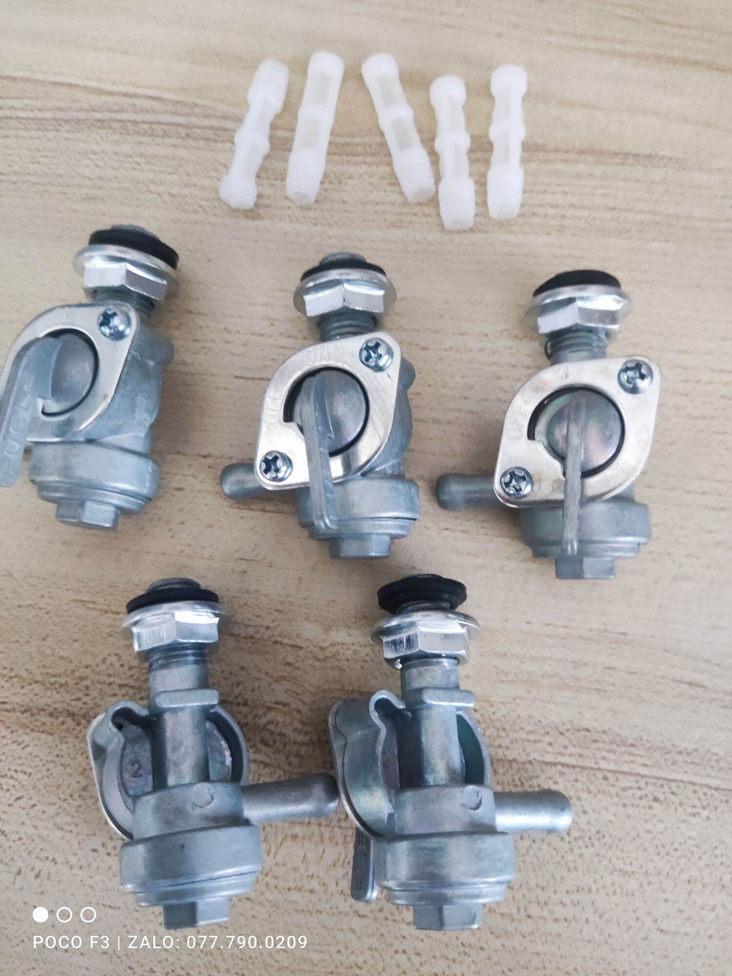 Khoá bình chứa xăng máy phát điện 2kw