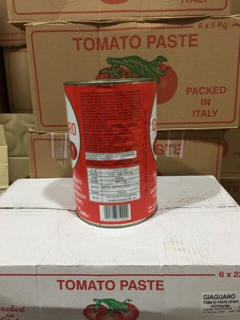 Cà chua xay Giaguaro – hộp 400g (Giaguaro Tomato Paste)