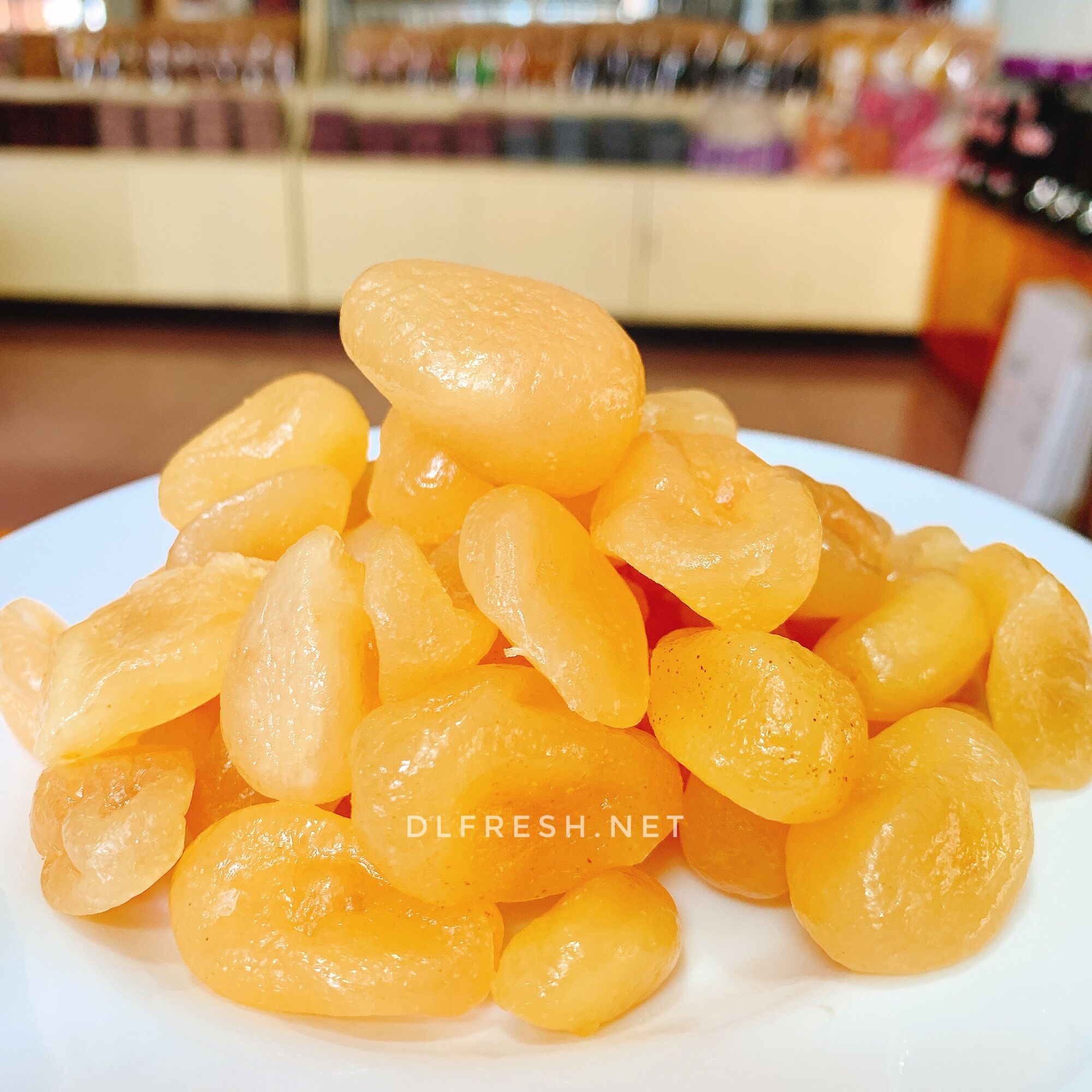 Mứt Chanh Non Sấy Dẻo DLFRESH Đặc Sản Đà Lạt Túi Zip 500gr