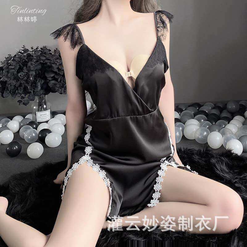 SALE OFF 140k - Đầm ngủ lụa quyến rũ