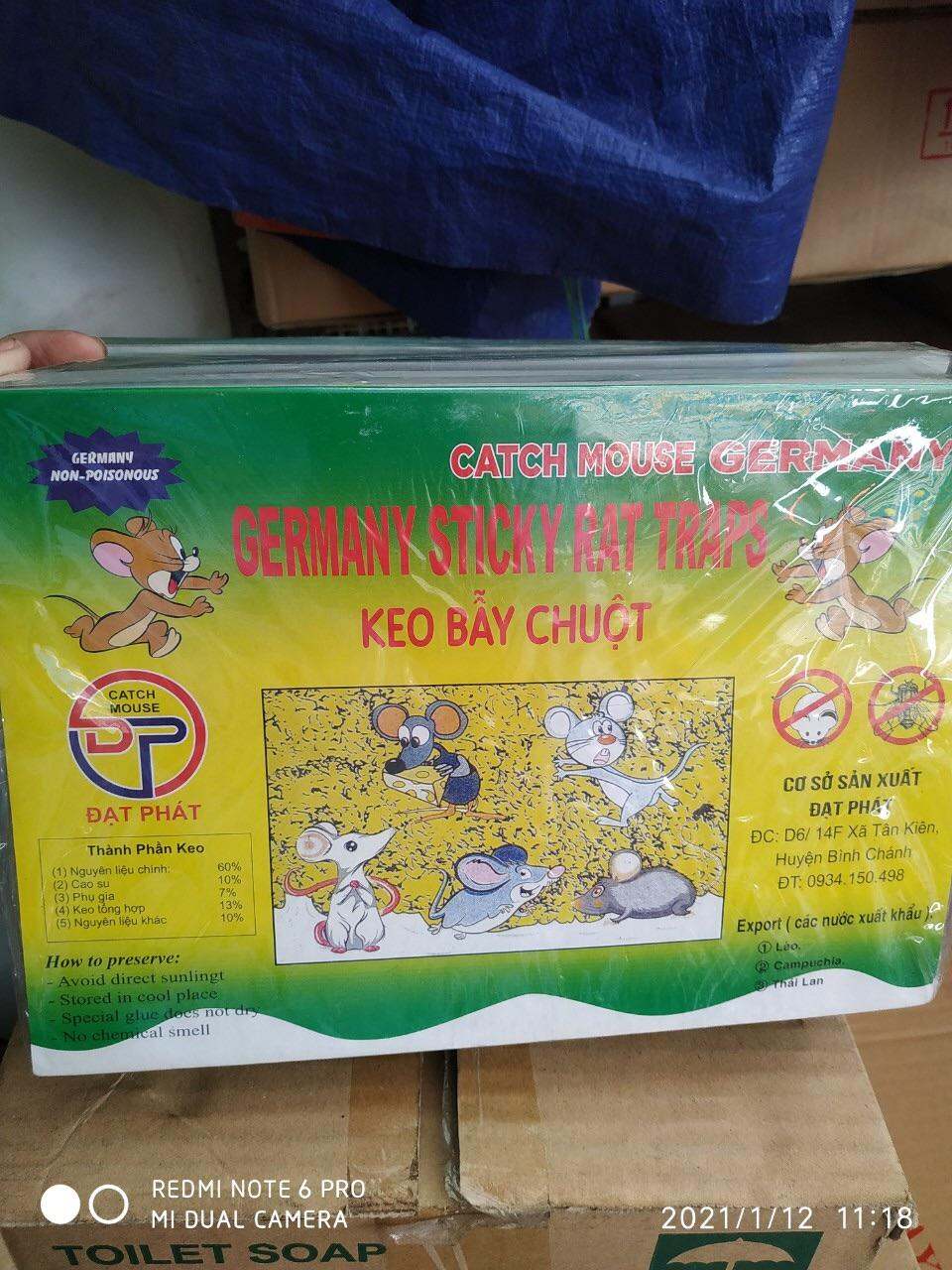 Keo dính chuột Đại Phát 10 cái