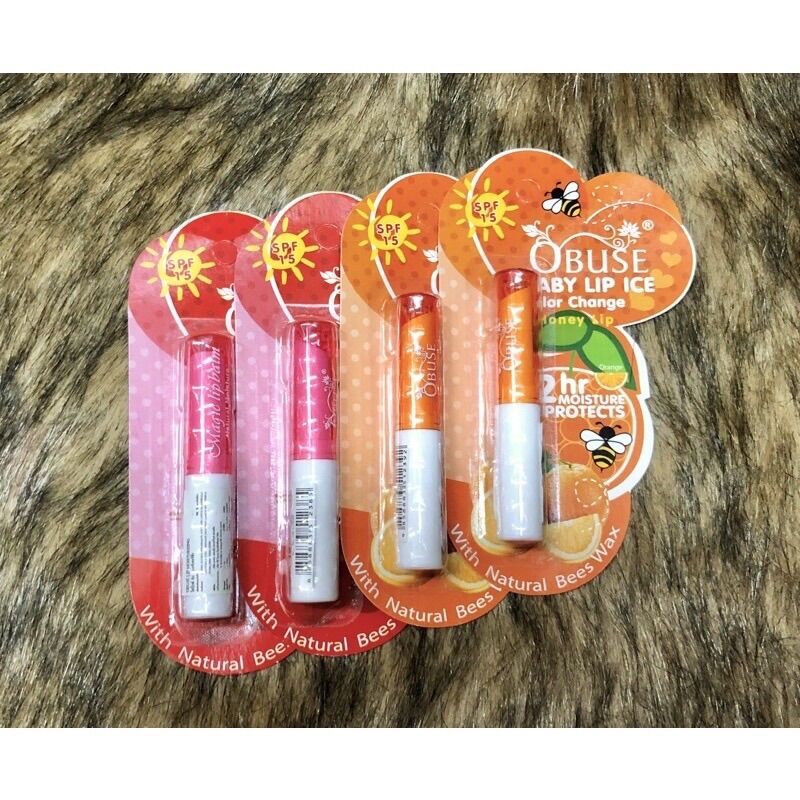 Son dưỡng môi Obuse Baby Lip Ice Color Change