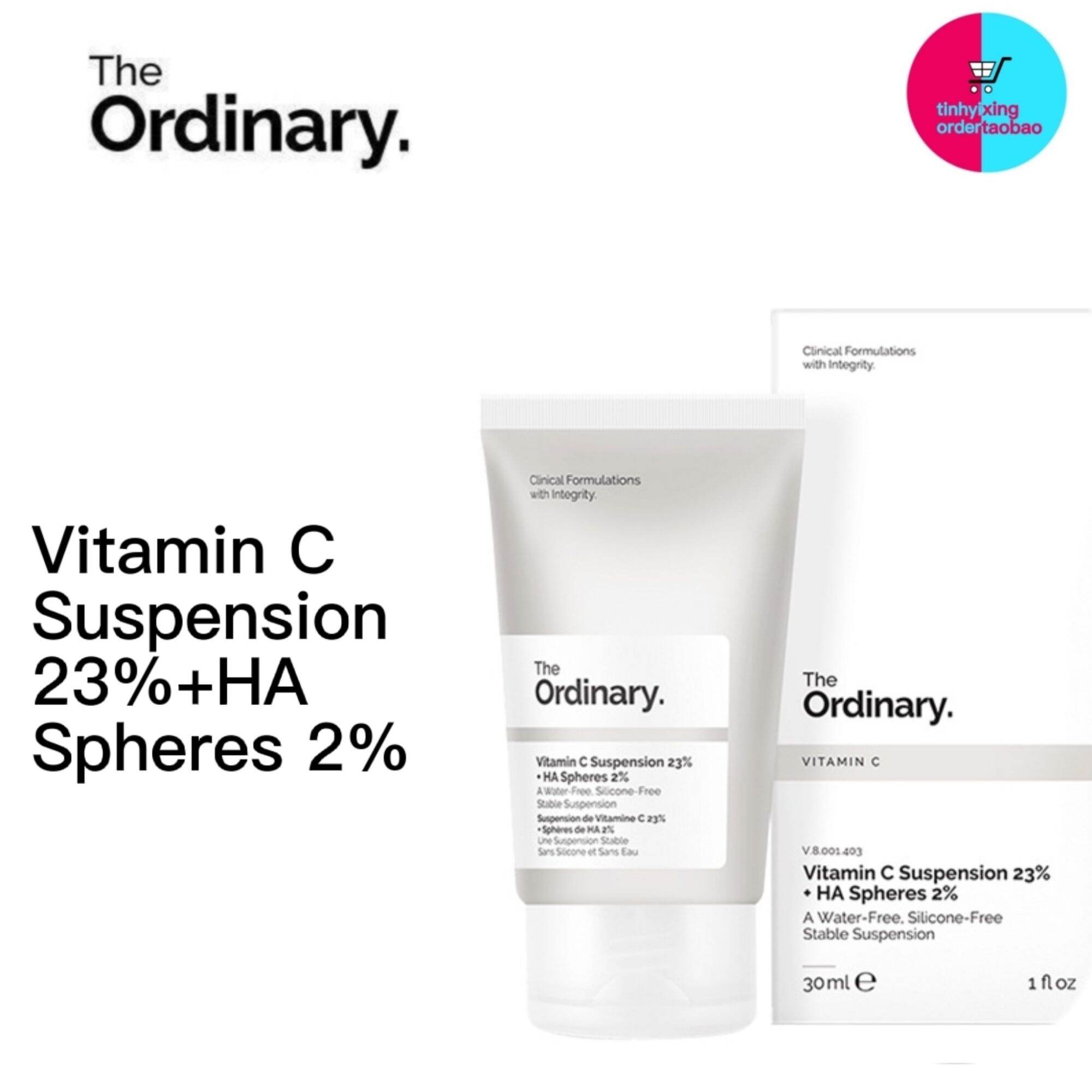 (Tinhyixing) Tinh Chất Dưỡng Trắng Và Chống Lão Hoá The Ordinary Vitamin C Suspension 23% + Ha 2% 30Ml