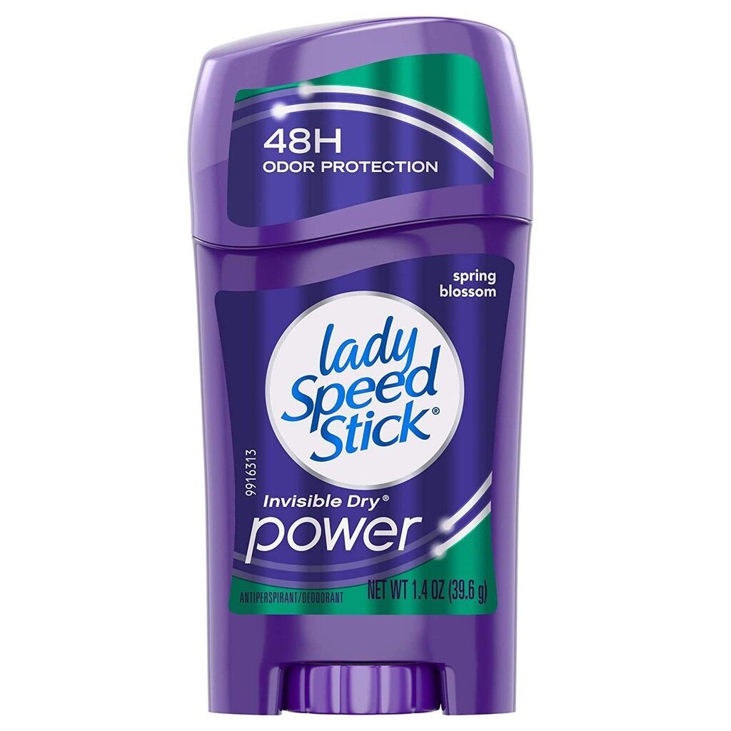 Lăn khử mùi sáp khử mùi Lady Speed Stick 65g khô thoáng 48h