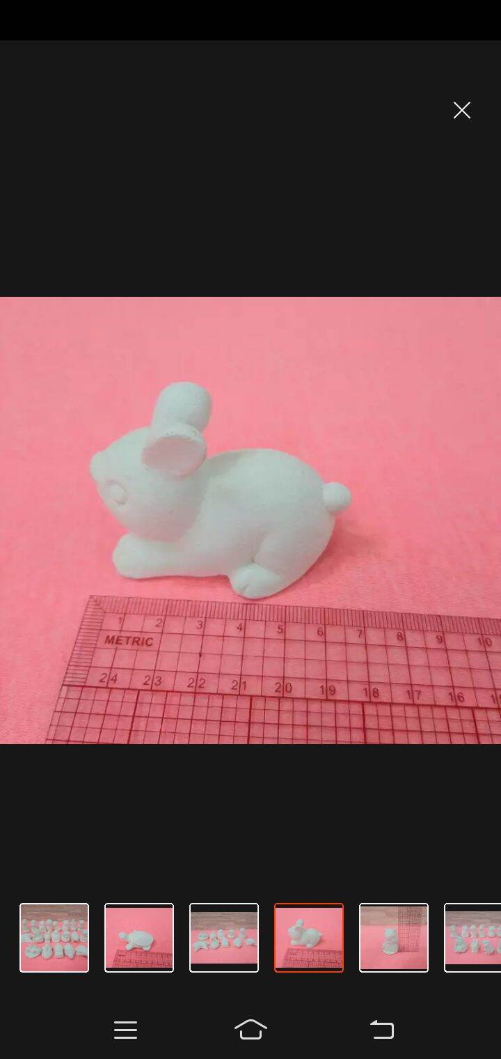 20 Tượng tô màu 5cm (20 con không kèm màu)