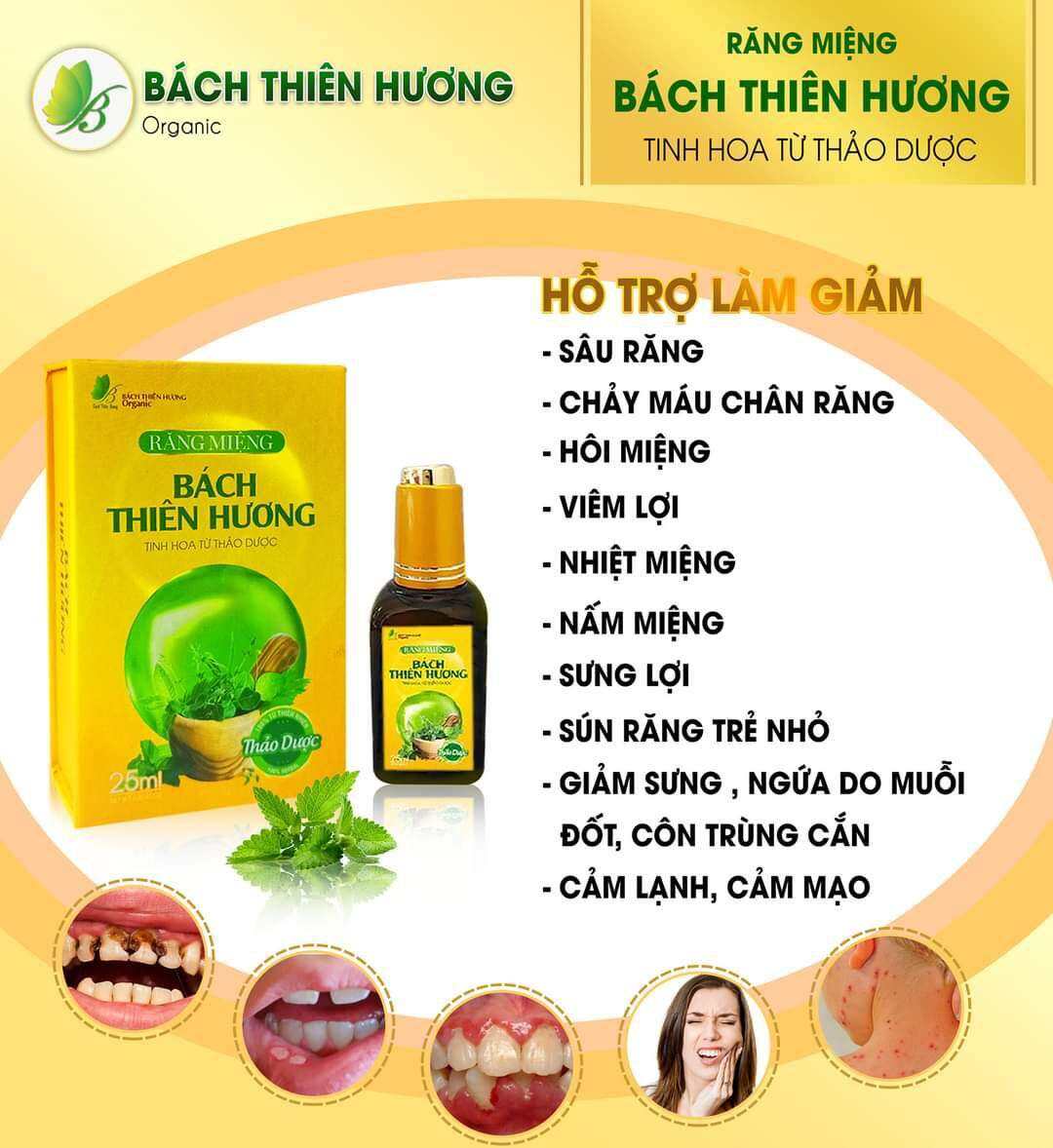 Tinh dầu răng miệng Bách Thiên Hương