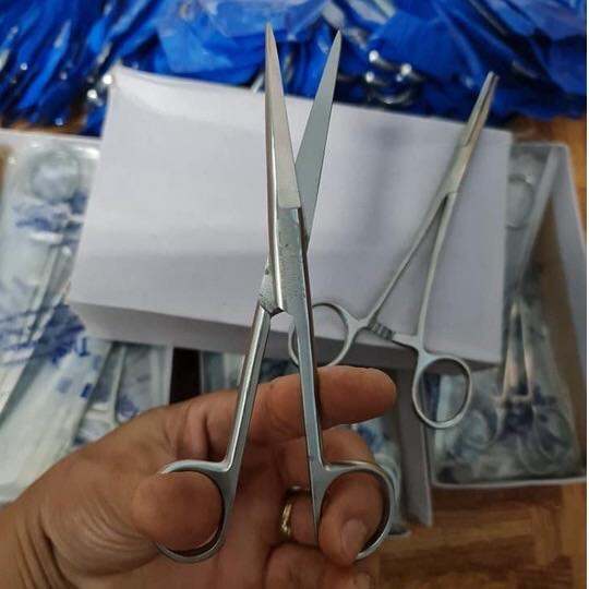 Kéo phẫu thuật, mổ khám thú y cao cấp sắc bén không gỉ kéo Pakistan