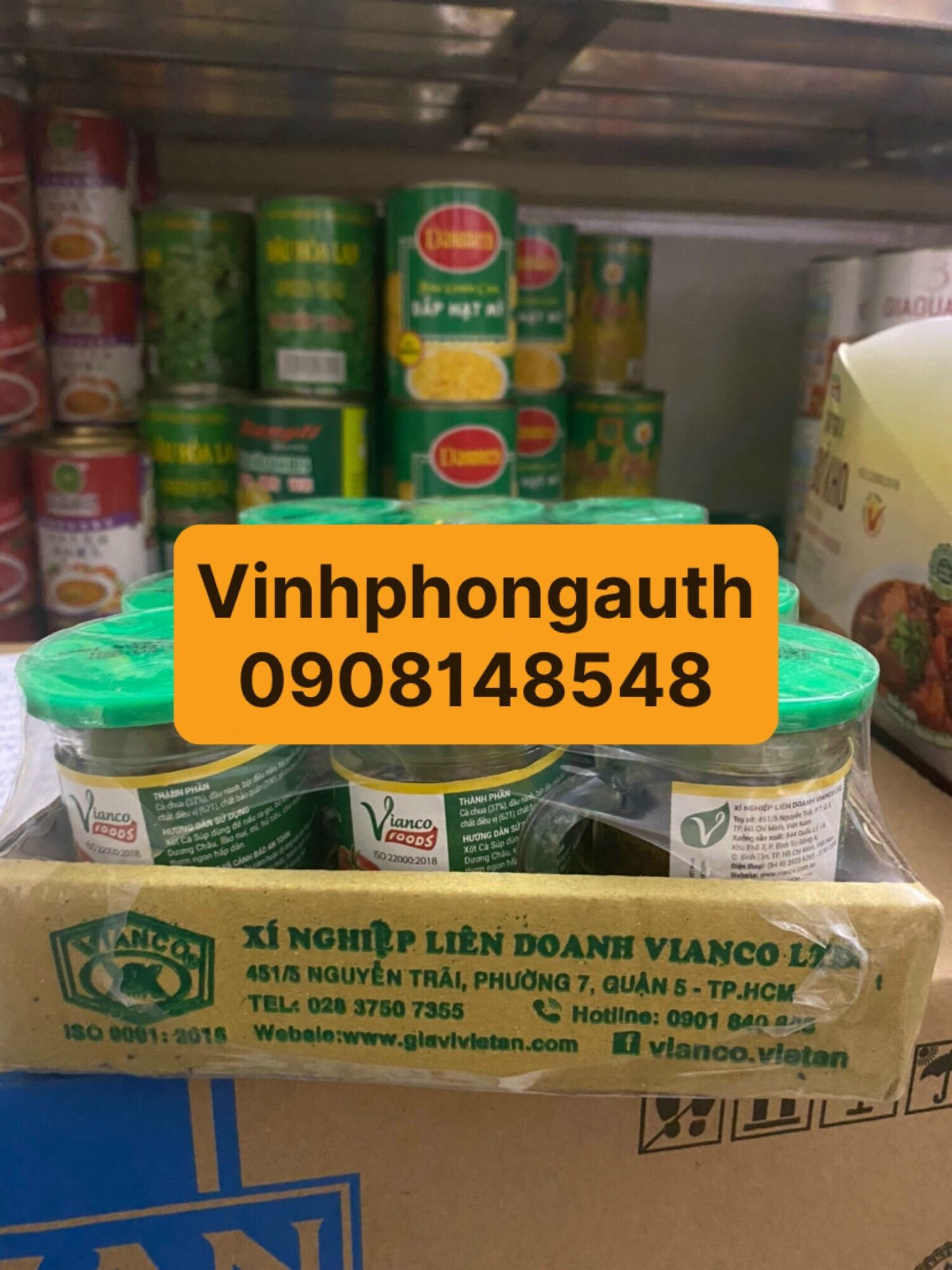 Xốt /Sốt Cà súp Vianco hũ (50g)