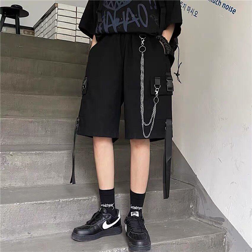 Quần ĐÙI xích khuy cài