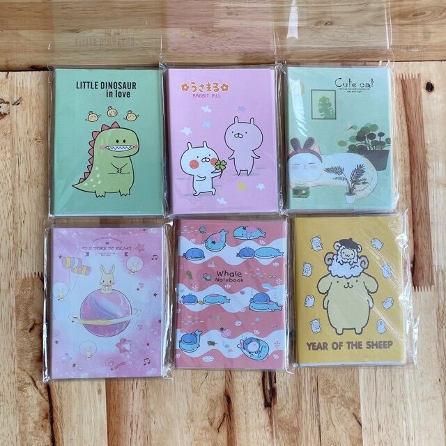 SỔ BÌA TRONG NHỎ GIẤY HÌNH