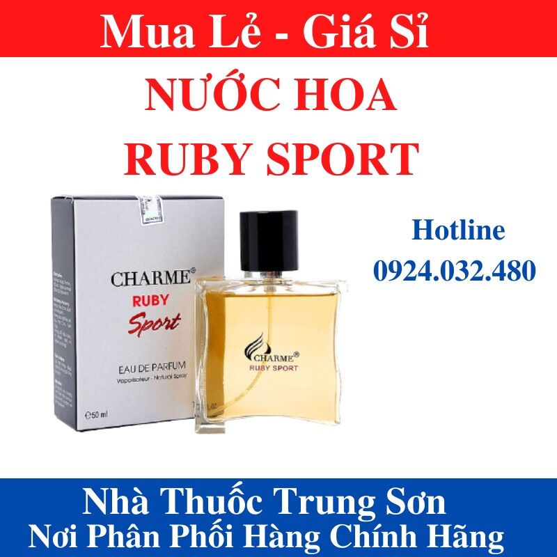 Nước hoa rubyy sport 50ml năng động quyến rũ chính hãng- ts02