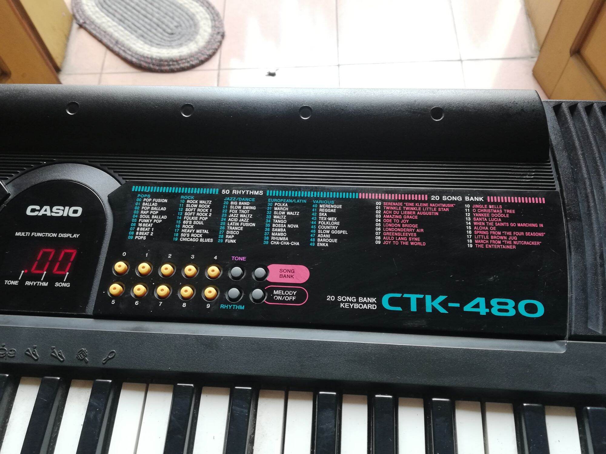 Đàn organ Casio CTK 480