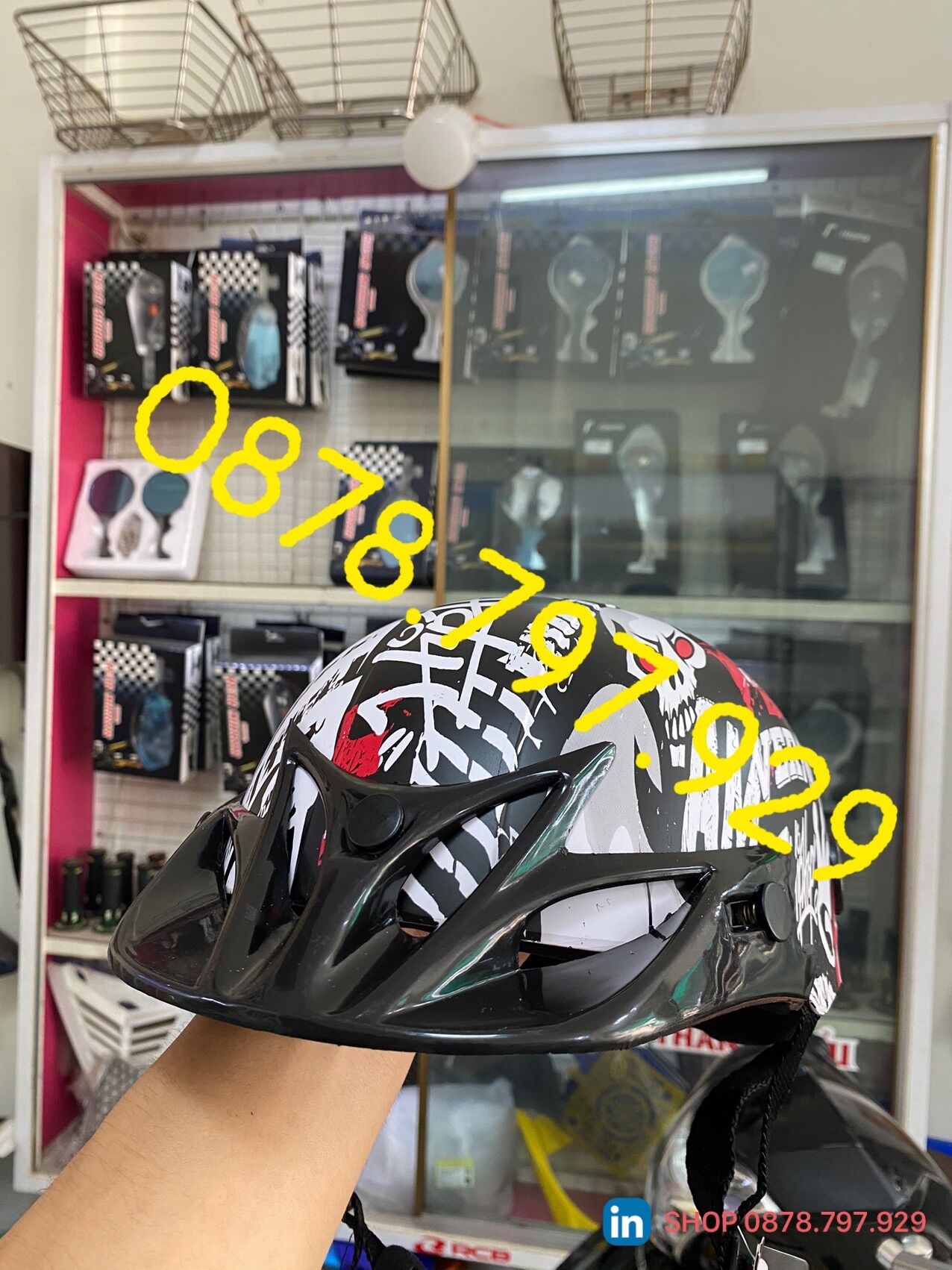 Mũi nón bảo hiểm givi cao cấp ( hình shop tự chụp)