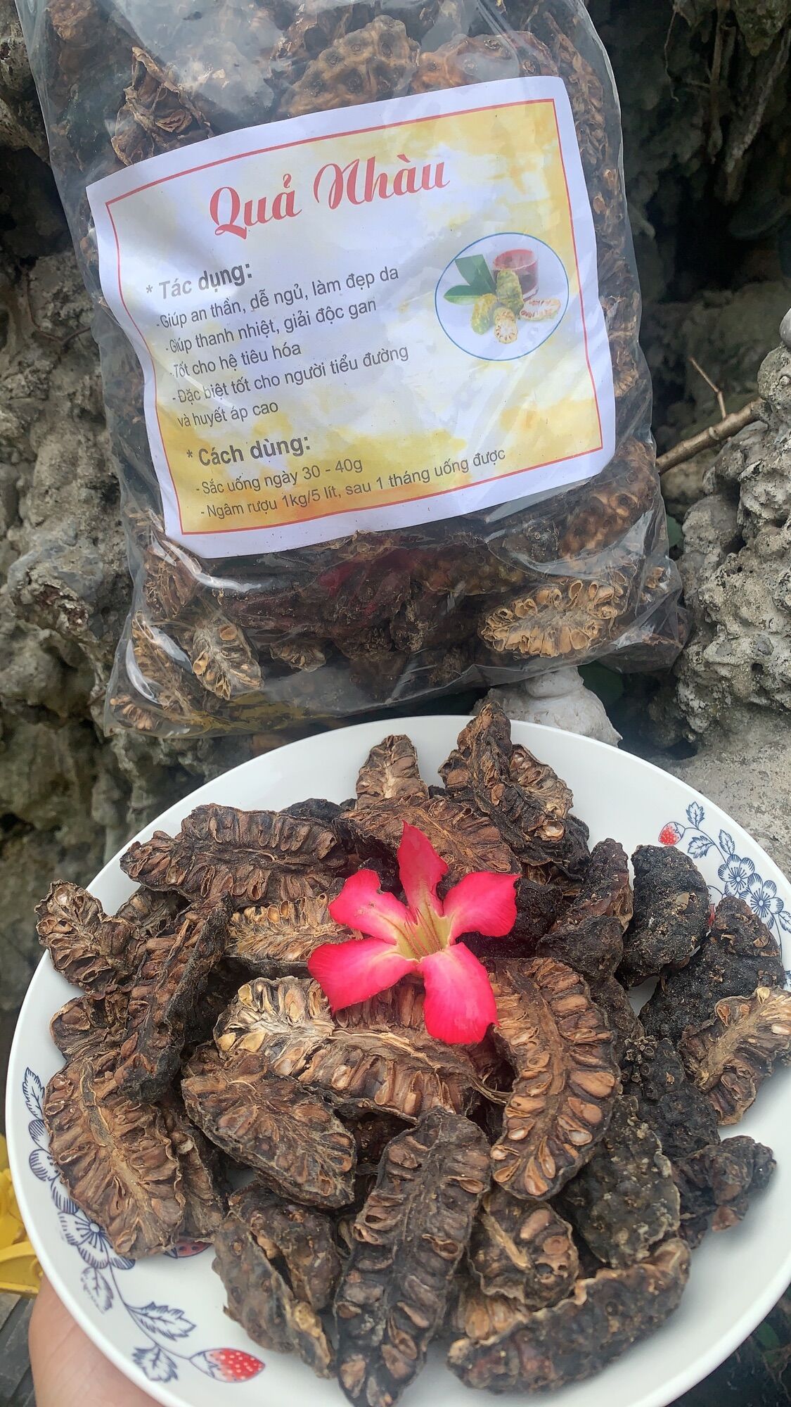 Nhàu rừng khô combo 3kg chỉ 120k hàng loại 1