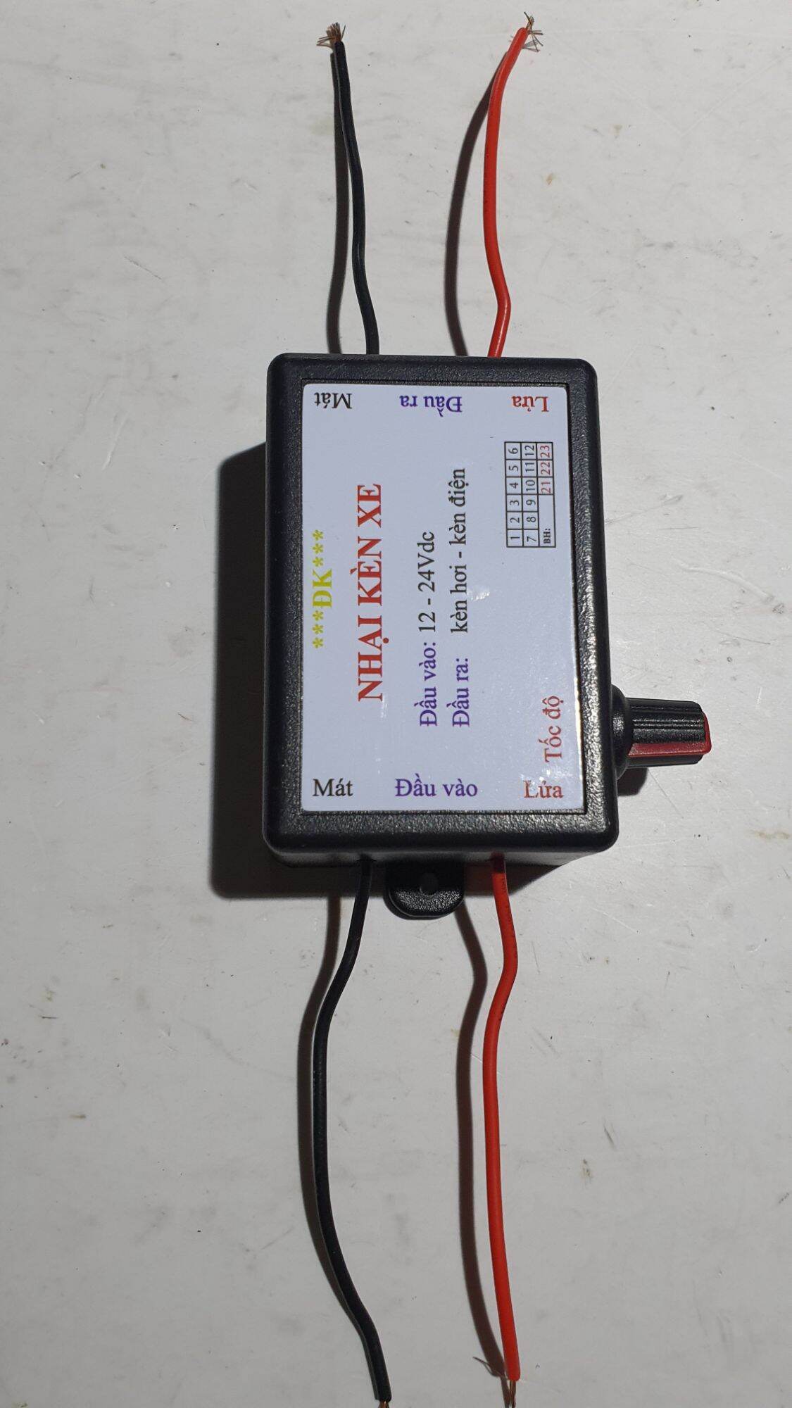 NHẠI CÒI Ô TÔ 12V/24V