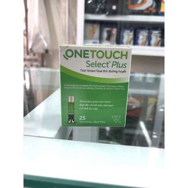 Que Thử Đường Huyết OneTouch Select Plus (25que)