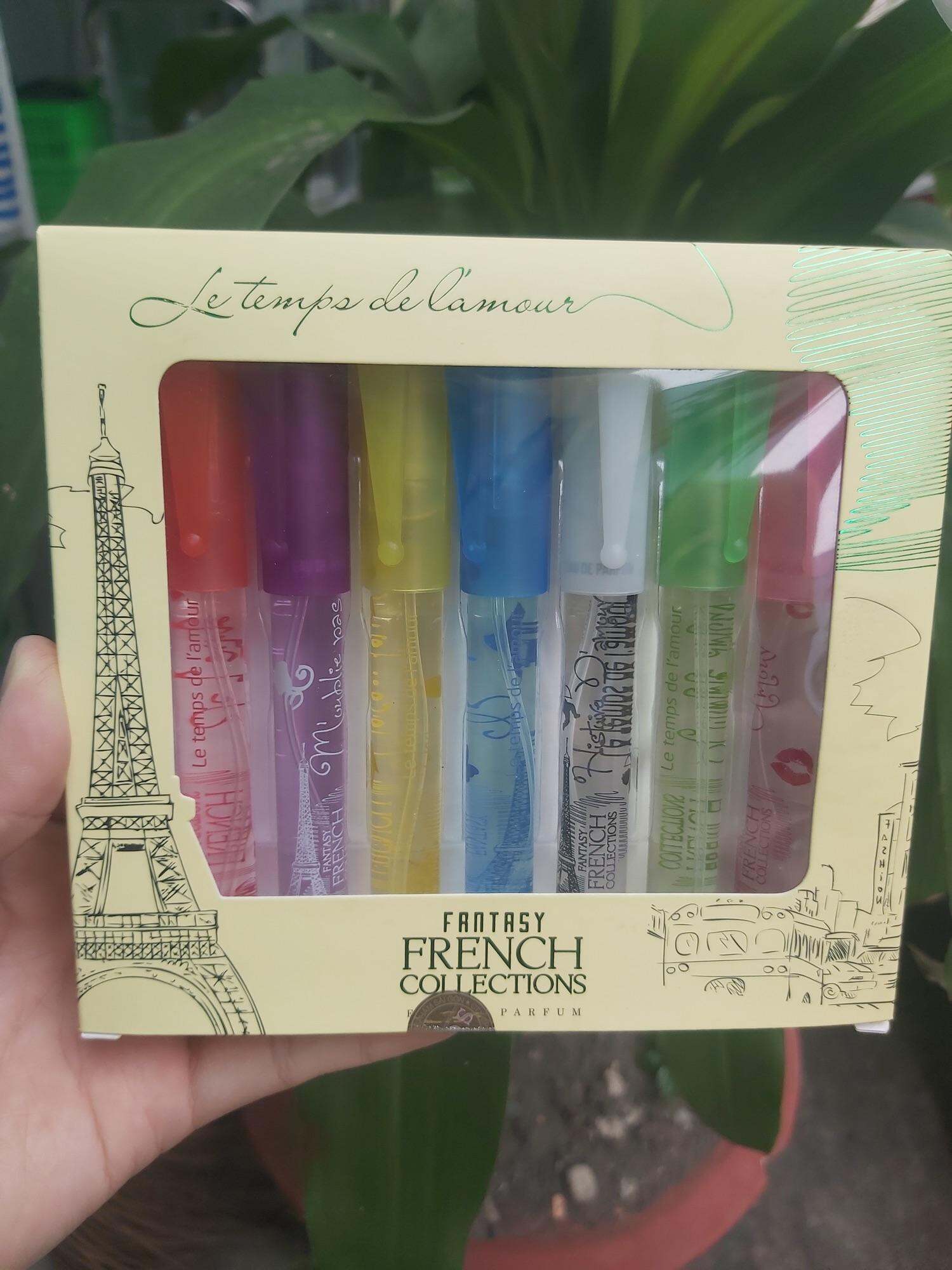 Set bộ 7 nước hoa bút Fantasy chai xịt 8ml