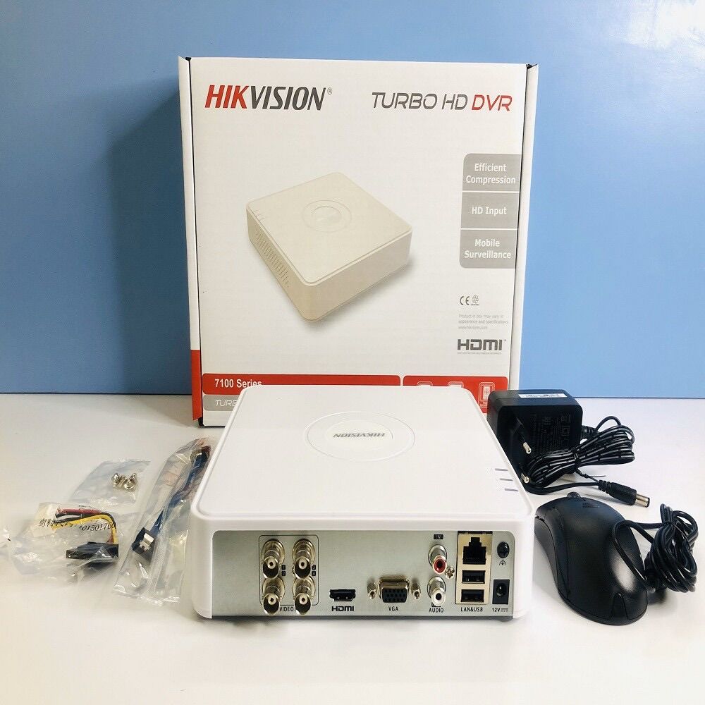 Đầu ghi hikvision ds-7104hghi-f1 chính hãng