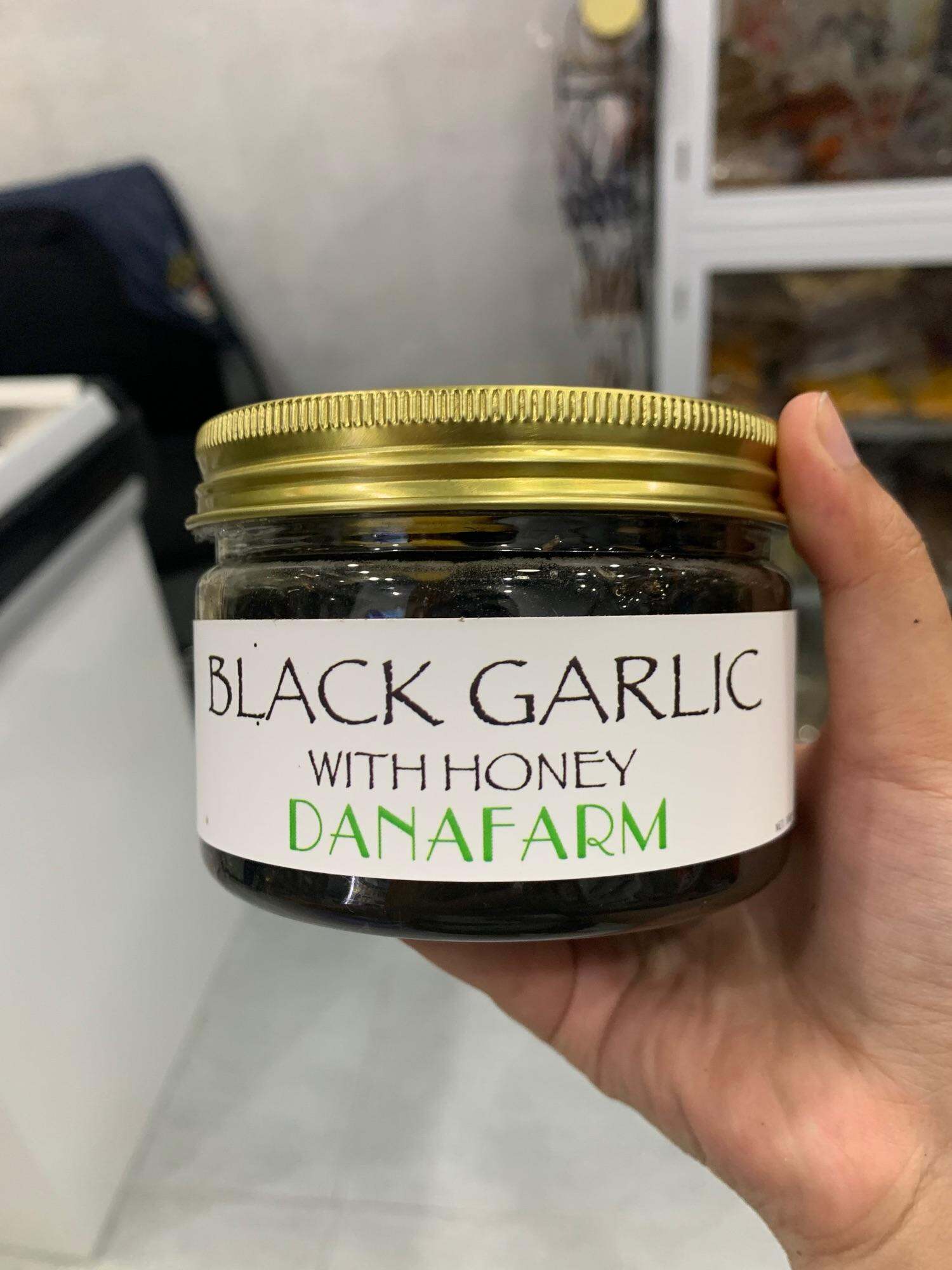#DANAFARM Black Garlic With Honey - Tỏi Đen Cô Đơn Ngâm Mật Ong 300g