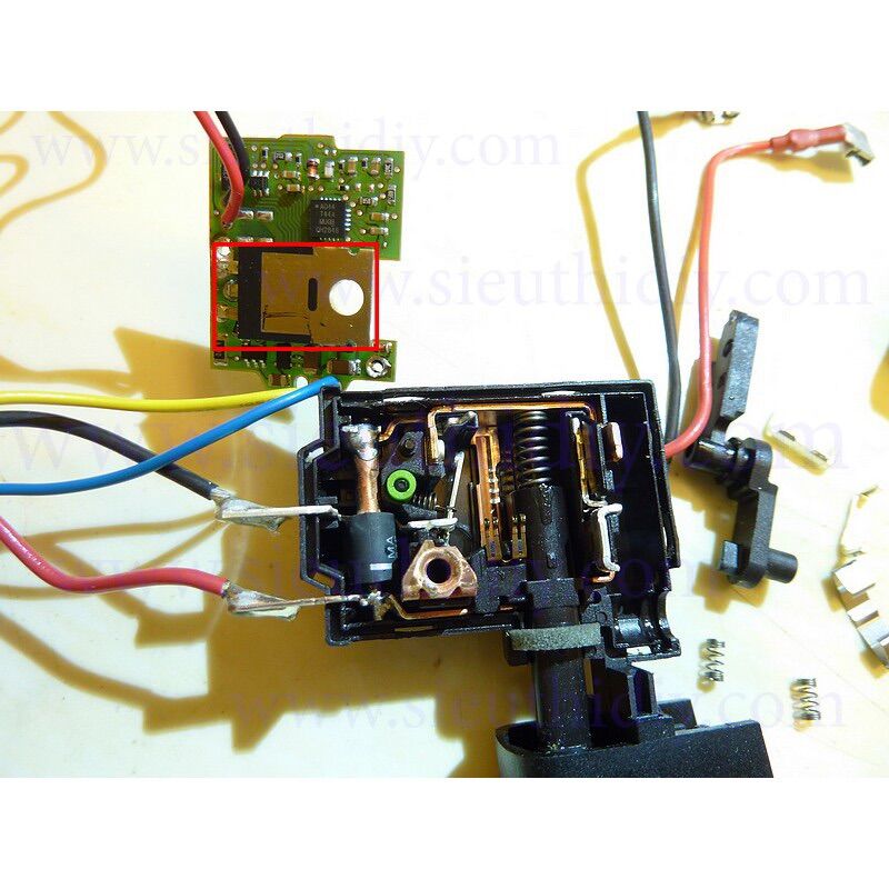 Nsv mosfet điều tốc máy khoan pin DC
