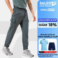 Quần dài nam Jogger thể thao ExDry dệt Woven mềm mịn co giãn tốt Coolmate