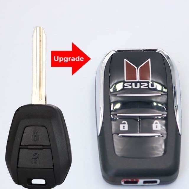 Vỏ độ gập chìa khoá Isuzu 2 nút hàng Thái Lan