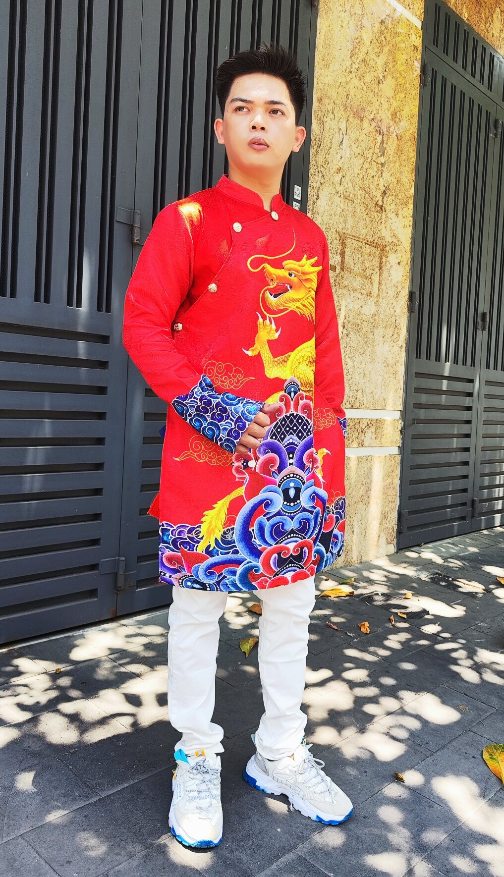 áo dài nam