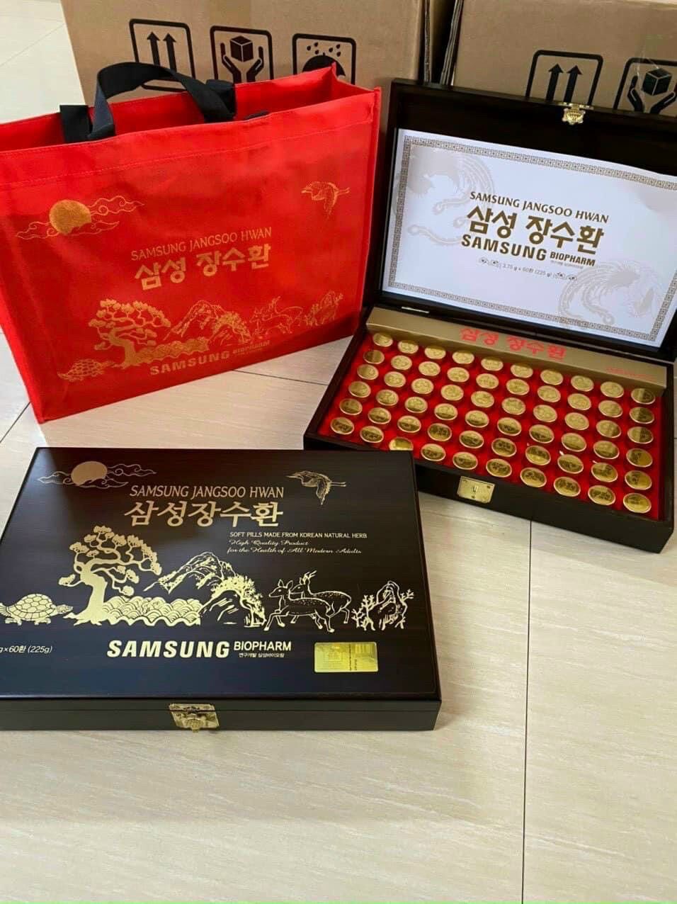 Bỗ não trầm hương bio samsung 60 viên