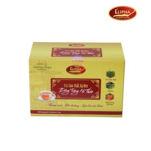 Trà Tam thất xạ đen- Đông Trùng Hạ Thảo