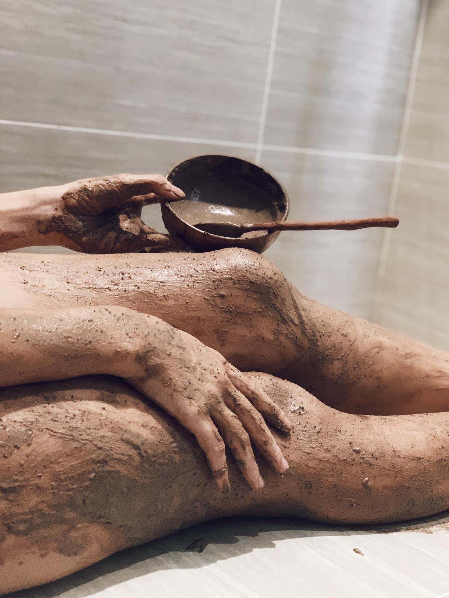 Bột tắm trắng Cà Phê Cốt Dừa