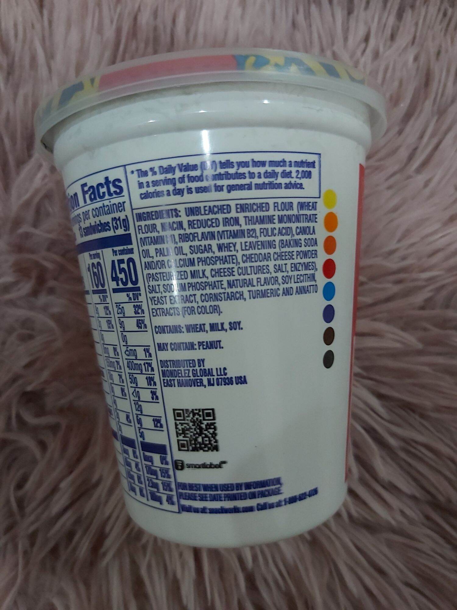 Bánh quy phomai Ritz Bits Cheese hộp 85gr