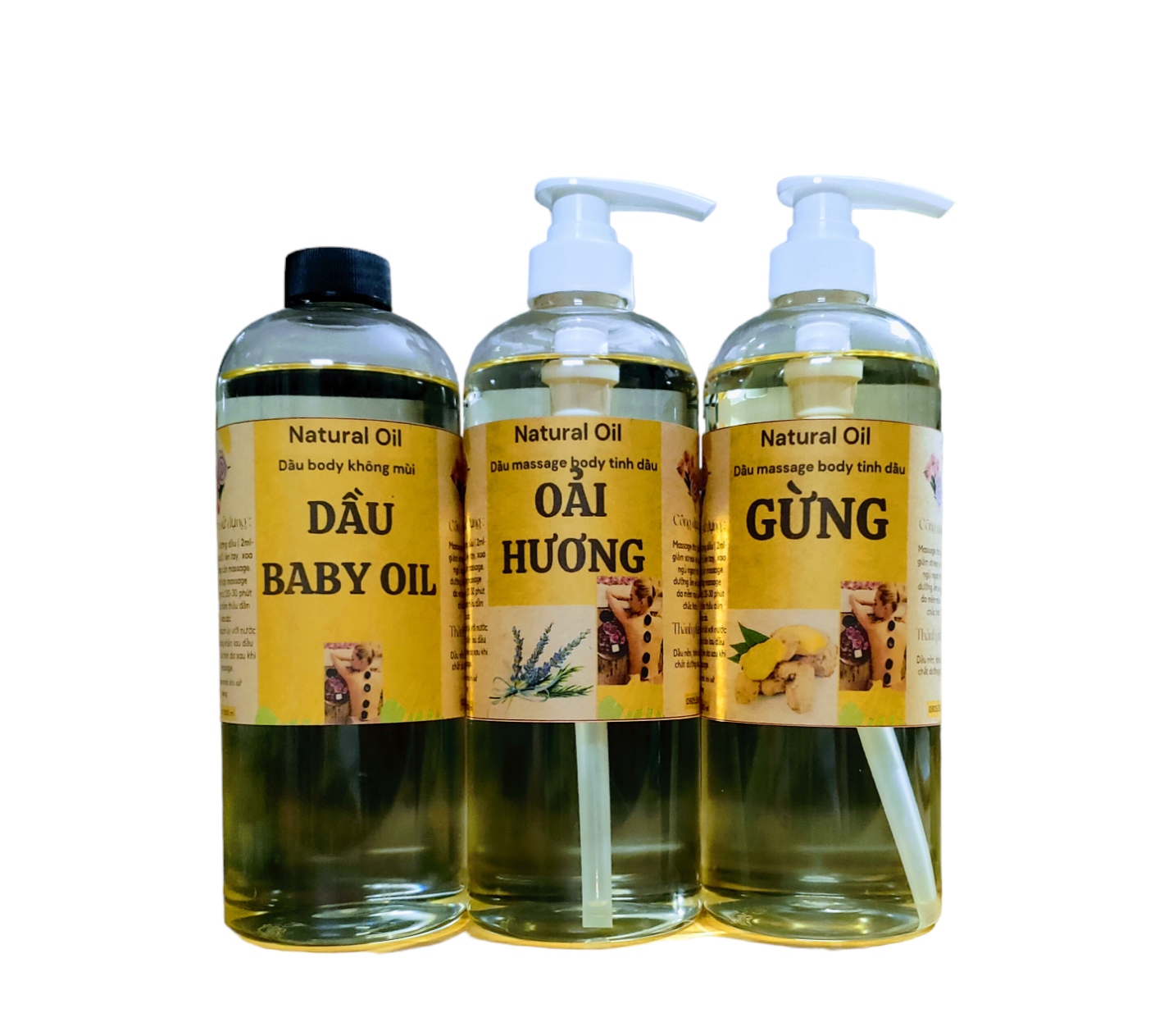 dầu massage body OẢI HƯƠNG 1 lít