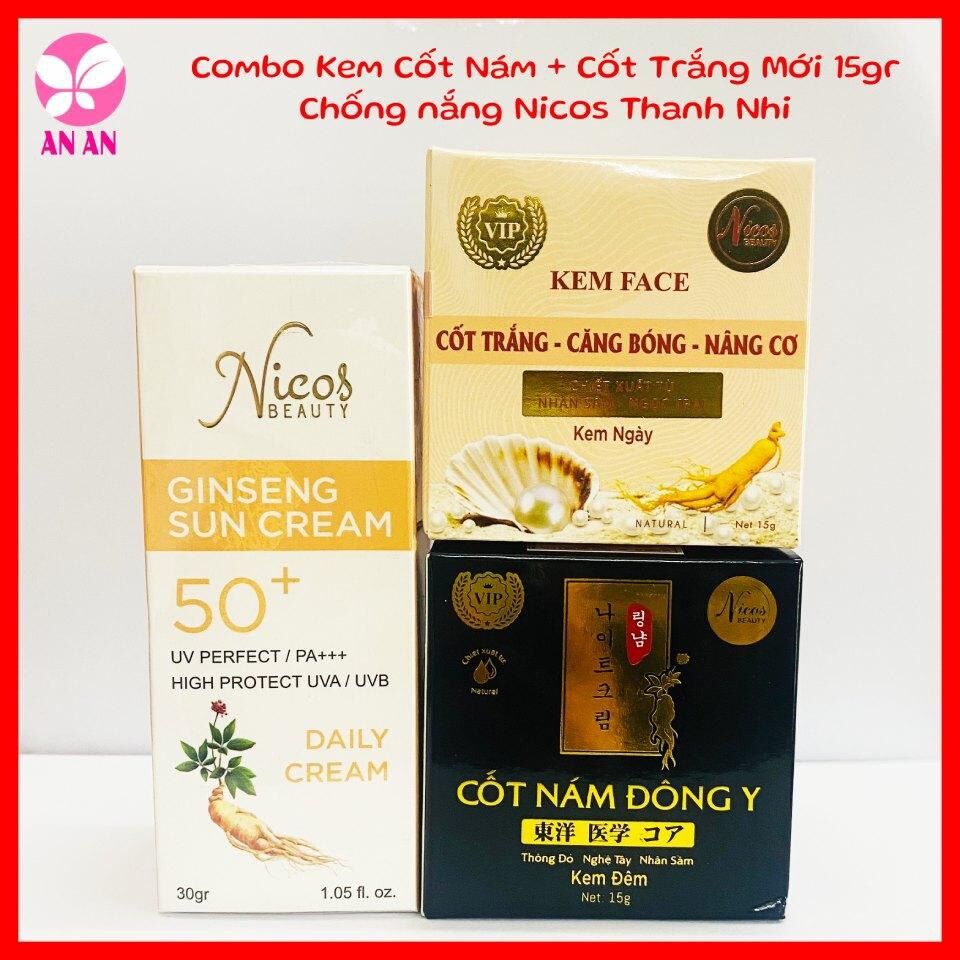 (MẪU MỚI) Cốt Nám Đông Y Nicos (Chính Hãng 100%)- Thanh Nhi (tặng sửa rữa mạt) ừ